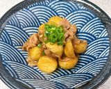 レンジ併用で時短♪新じゃが小芋の肉じゃが作り方10写真