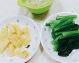 糸寒天を使ったお味噌汁・スープ美味♬作り方1写真