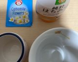 カモミールティー+はちみつ♡作り方1写真