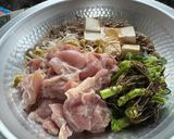 あえて素朴な田舎風味付けのセリ鍋作り方4写真