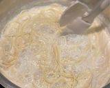 ミートクリームパスタ♡作り方3写真