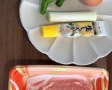 栄養士レシピ＊豚肉のねぎ衣焼き作り方1写真