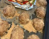 オーブンで♩簡単ハンバーグ&添え野菜作り方5写真
