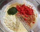 業スーの粉で作るふわシャキお好み焼き作り方2写真