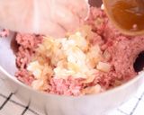 丸ごとチーズIN🧀ハンバーグ作り方4写真