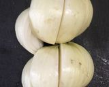 新玉ねぎと鶏手羽元のさっぱり煮作り方2写真