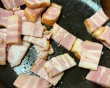 夏野菜とベーコンのほんのりカレー炒め😻作り方2写真