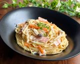 生クリーム不要♩ワンポットクリームパスタ作り方5写真
