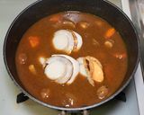ごろっとホタテカレー作り方10写真