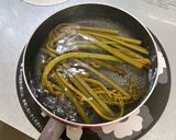 ふきのとう味噌で♪わらびと小ネギのパスタ作り方2写真