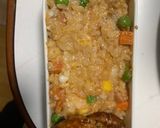 全てレンジ簡単洋風ガーリック味噌炒飯弁当作り方15写真