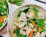 ☆水菜・牛・豚しゃぶで作るおかずサラダ♬作り方10写真