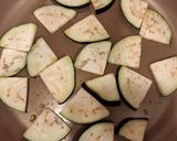 さっぱりおろしと茄子の豆腐干☆ごまポン味作り方3写真