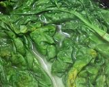 かつお菜のごま和え作り方1写真