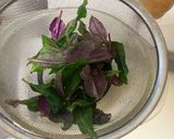 金時草の炊き込みご飯作り方4写真