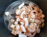 簡単今日の夕飯！カニカマ法蓮草グラタン作り方6写真