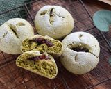 発酵なし抹茶と餡子のふわふわこめココパン作り方11写真