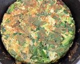 カルシウム、鉄分、野菜たっぷりお好み焼き作り方4写真