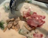 余ったシチューでクラムチャウダー風スープ作り方1写真