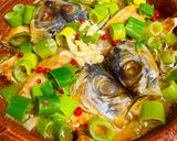 鯵の干物のオイル煮 アジージョ作り方5写真