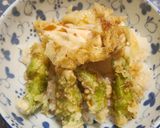 タラの芽と卵天の天丼作り方7写真