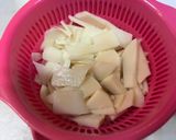 旬のタケノコと【うまかばい】で簡単メンマ作り方5写真