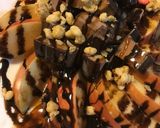 毎日のりんご●チョコアイス盛り作り方1写真