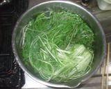 水菜おひたし♪簡単作り方3写真