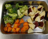秋野菜のシーザー風サラダ作り方2写真