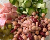 豆のクリチマヨサラダ(身内専用)作り方2写真