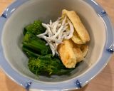 菜の花と油揚げのからし和え⭐︎おつまみにも作り方4写真