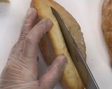 クラスティロールで♪ポークパティチーズバーガー作り方1写真