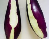 私の ナスのねぎだれ作り方1写真