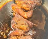 圧力鍋でホロホロ🍯ハニー黒酢スペアリブ作り方6写真