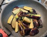 簡単！ナスの生姜ポン酢炒め♪作り方5写真