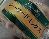 簡単★シーフードミックスのスープリゾット作り方1写真