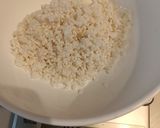レンジで！生米でグルテンフリーのもちもち蒸しパン作り方3写真