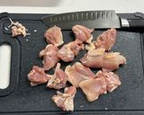 簡単・鶏の照り煮丼♪昆布つゆのみ作り方1写真