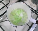 【離乳食初期】キャベツのペースト作り方2写真