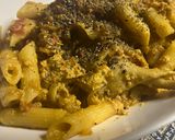 ペンネ・バターチキンカレー作り方8写真