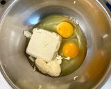 離乳食☆豆腐と蒸しパンミックスで卵焼き作り方2写真