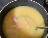 中華風コーンスープ✨作り方3写真