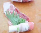 風味が良い【うどの豚巻き（白だし）】作り方3写真