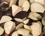 クミン入りの麻婆茄子作り方2写真
