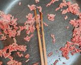 ねぎのそぼろ炒め作り方3写真