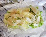 塩辛 明太子と鮭の鬼旨ホイル焼き作り方4写真