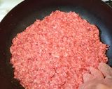 合挽き肉のサイコロステーキ作り方2写真