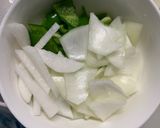 肉無チクワさっぱりクリーミー甘酢味野菜炒作り方5写真