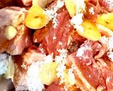 豚バラ肉と玉子のナンプラー煮込み作り方1写真