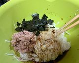 ご飯にのせても◎【千切り長芋のツナ和え】作り方3写真
